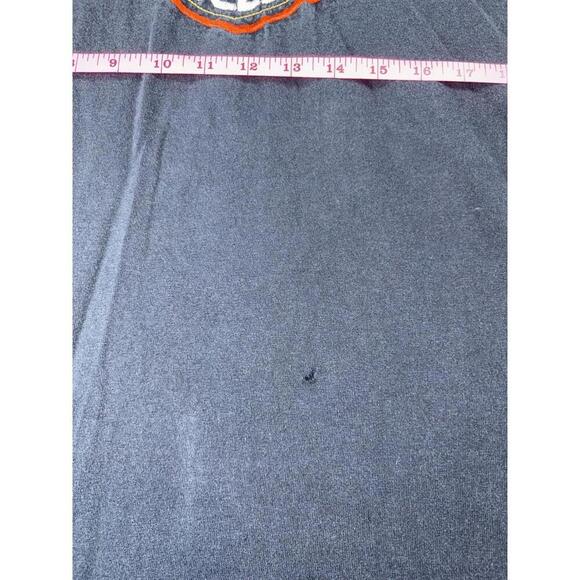 Harley Davidson Cycles T Shirt Mens XL Black Embroidered Front Logo 2000s - Picture 7 of 10